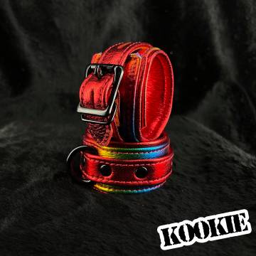 Leather Narrow Wrist Cuffs